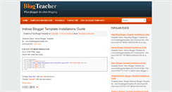 Desktop Screenshot of blogteacher.net