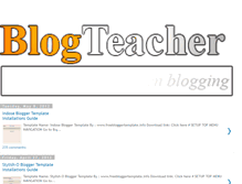 Tablet Screenshot of blogteacher.net